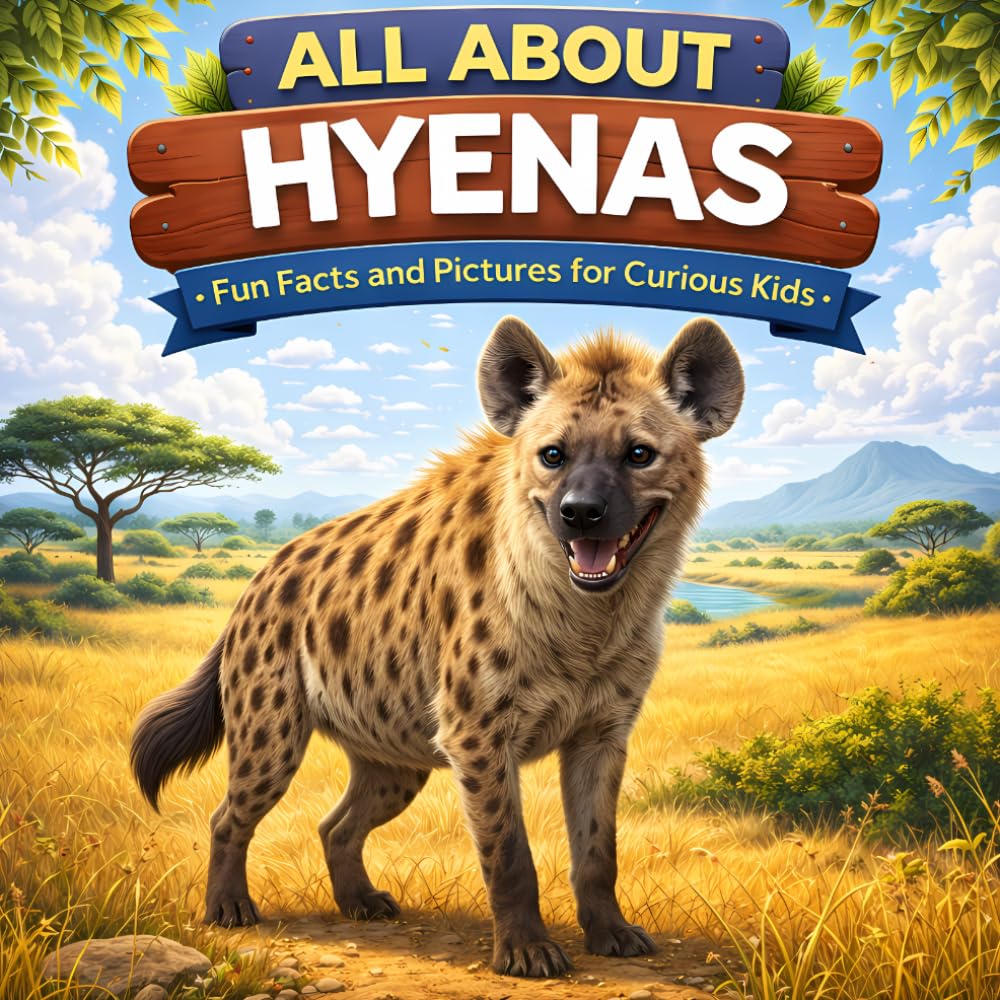 All About Hyenas: Fun Facts and Pictures for Curious Kids
