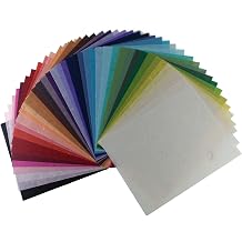 Mulberry Paper 40 Sheets Origami Paper Design 8.5x11 inches Craft Hand Made Art Tissue Japan Washi Design Craft Art Suppliers Card Making Glass Decoupage