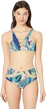 タンキニ [PLAGE] Crepe high neck swim set : 2color Amazon.com: YDX Women's Standard High Neck Bikini Swimsuit
