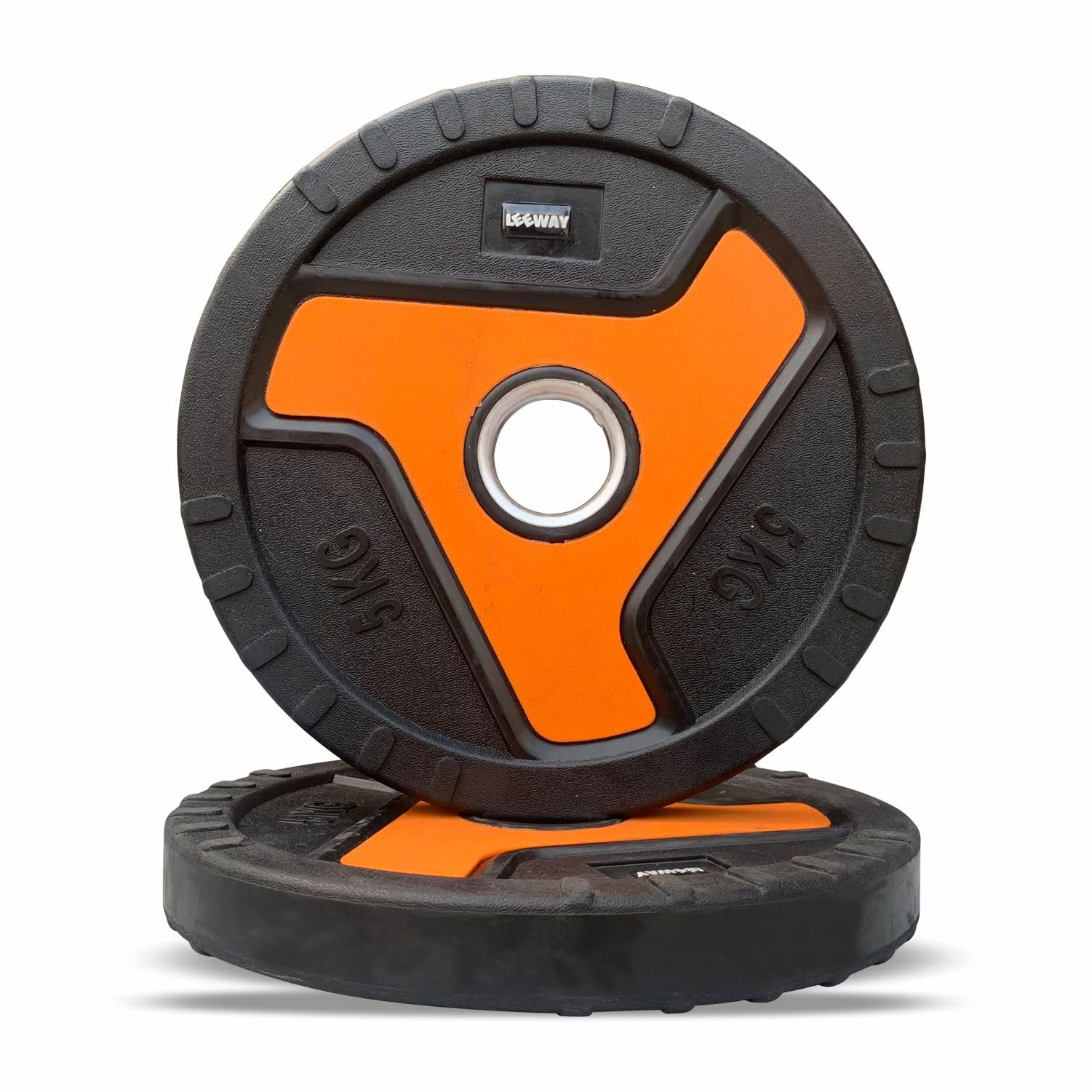 LEEWAY Fan design Rubber Weight Plates with 50 mm Dia (5X2)| Olympic Rubber Weight Plates| Rubber Weight| Spare Gym Weight Plates| Barbell Weight Plate (Fan Plate (5X2)) (B0CB4G8JPT) Amazon Price History, Amazon Price Tracker