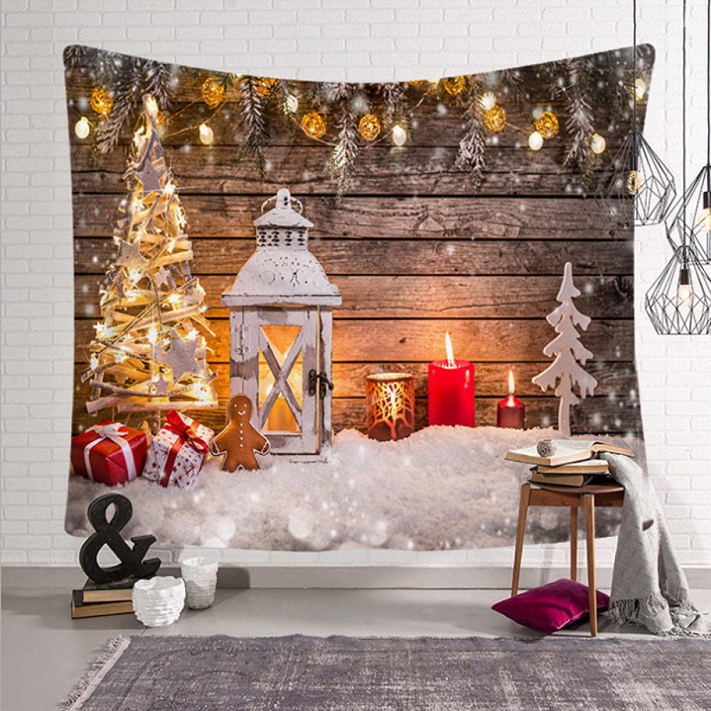 WODMIS Quadro Su Tela Con Paesaggio Innevato Invernale - Decorazione Da Parete Rustica, 28 X 35,6 Cm. Stampa Artistica Con Alberi Di Natale, Perfetta Per L'inverno E Le Festività. Tela Con Cornice E Kit Per Appendere Incluso. Ideale Per Soggiorno, Camera Da Letto, Ufficio. Regalo Per Natale.
