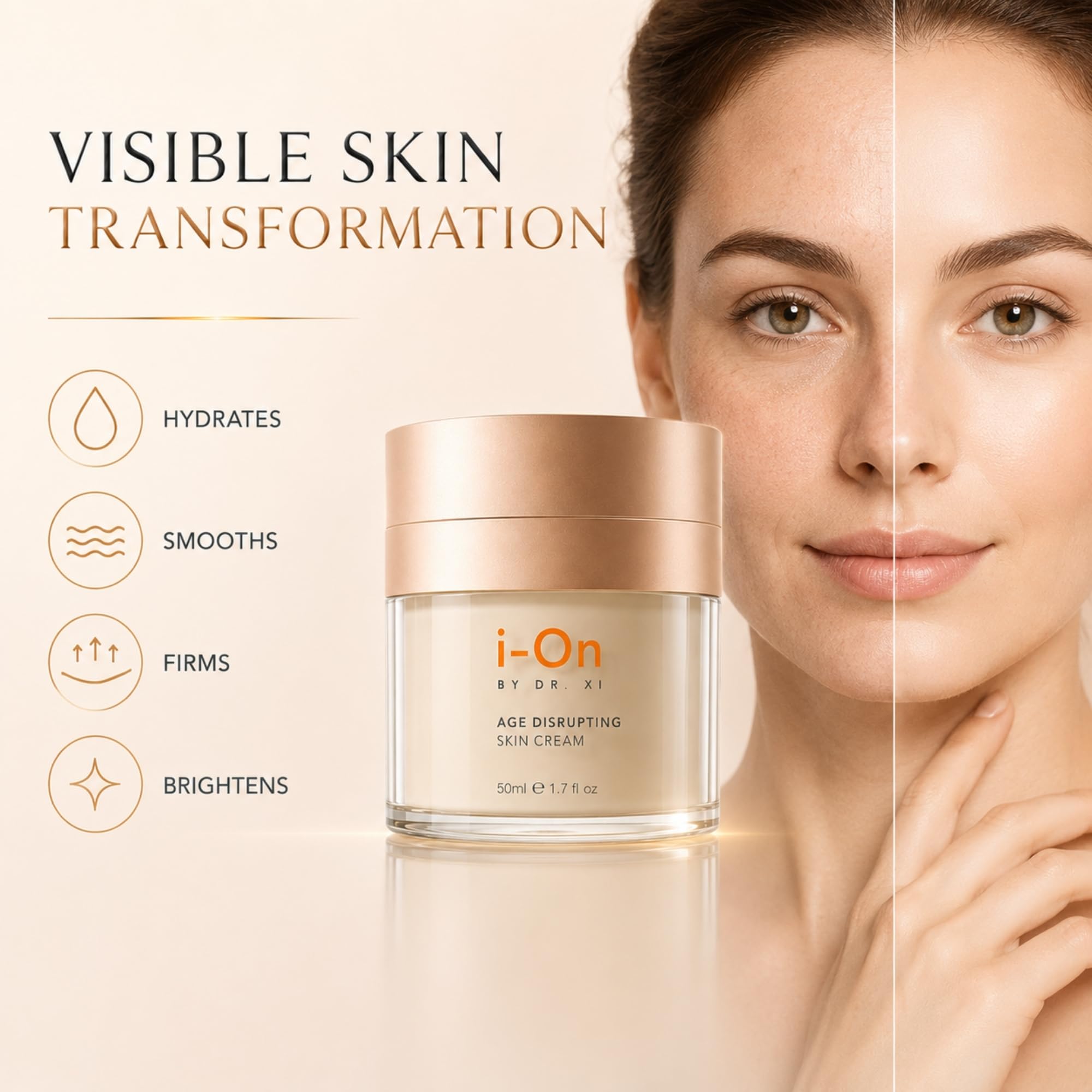 Amazon.com: i-On Age Disrupting Skin Cream - Targets Iron Build-Up