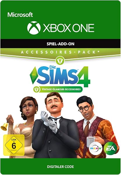 Die Sims 4 - Stuff Pack 9 | Vintage Glamour | Xbox One - Download Code - 1