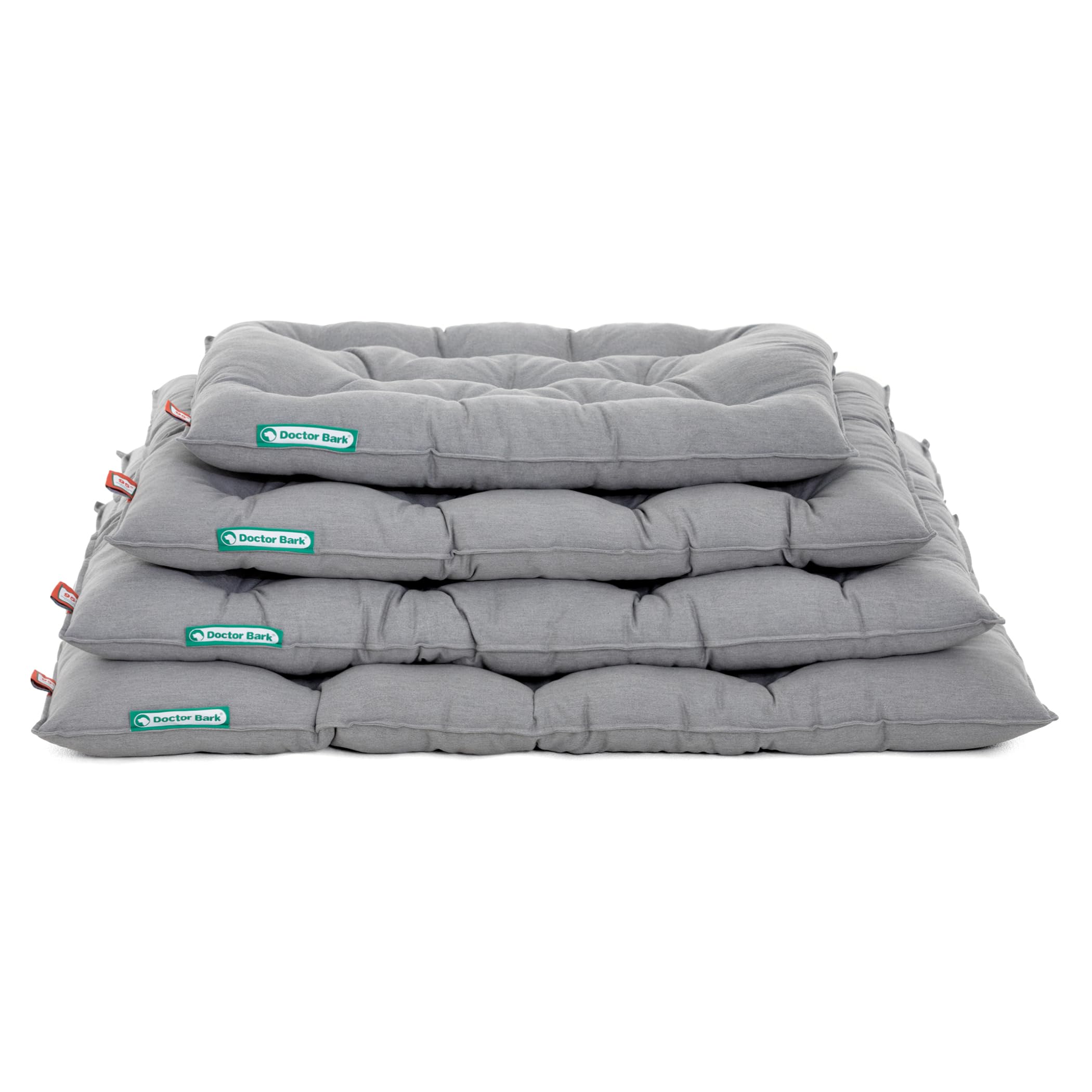 Doctor Bark Cojín para perros Urban – Cama ortopédica para perros medianos – lavable hasta 95 °C – Colchón para perros robusto para interiores y exteriores – Fabricado en Alemania (M – 70 x 50 cm,