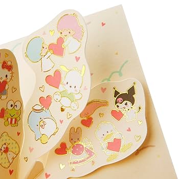 メッセージカード　サンリオ Amazon.co.jp: サンリオ メッセージカード 秋 夕日にウサギ