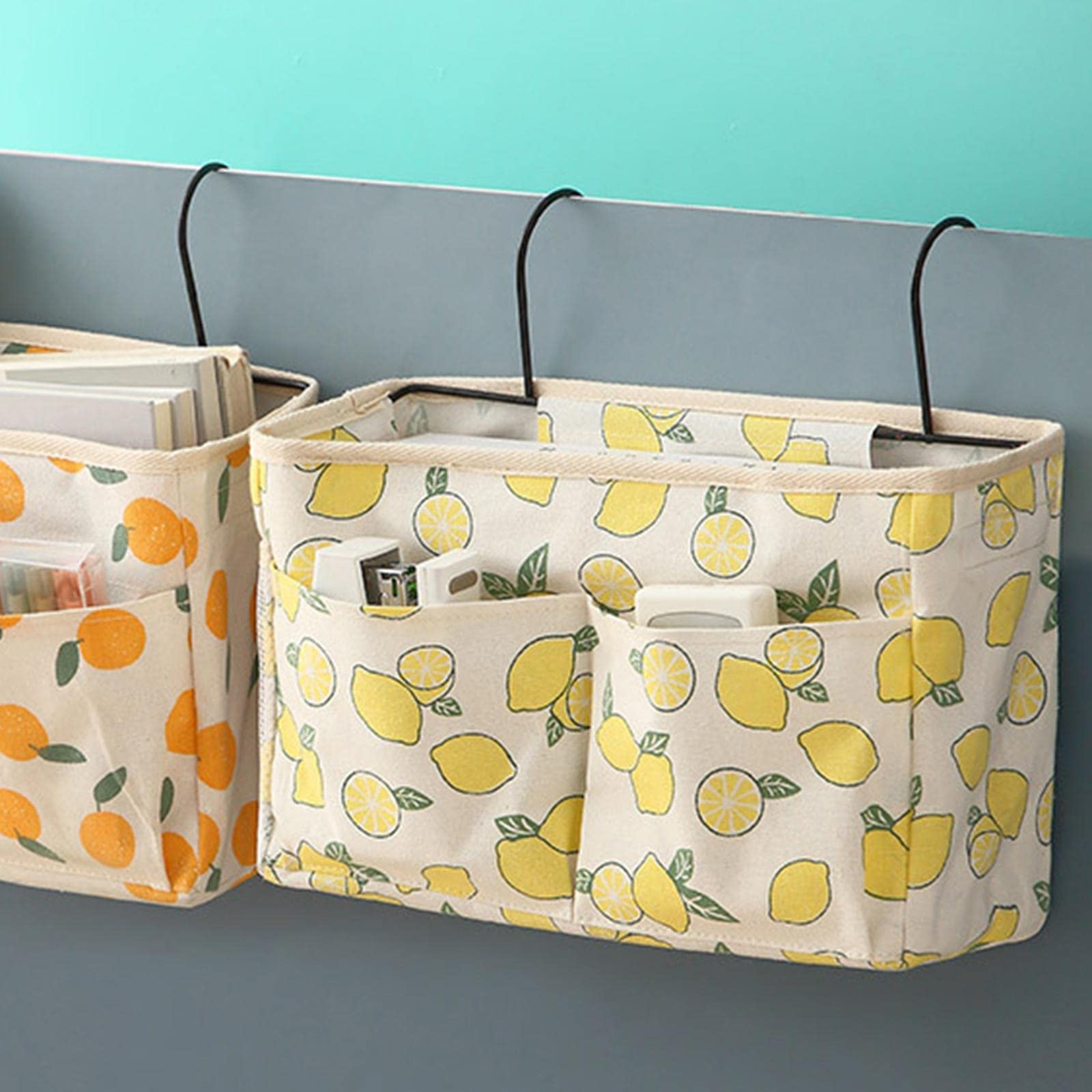 Enakshi® Bedside Caddy Waterproof Multi Pockets for College Dorm Room Traveling Sofa yellow|Home & Garden | Household Supplies & Cleaning | Home Organization | Storage Bags 4