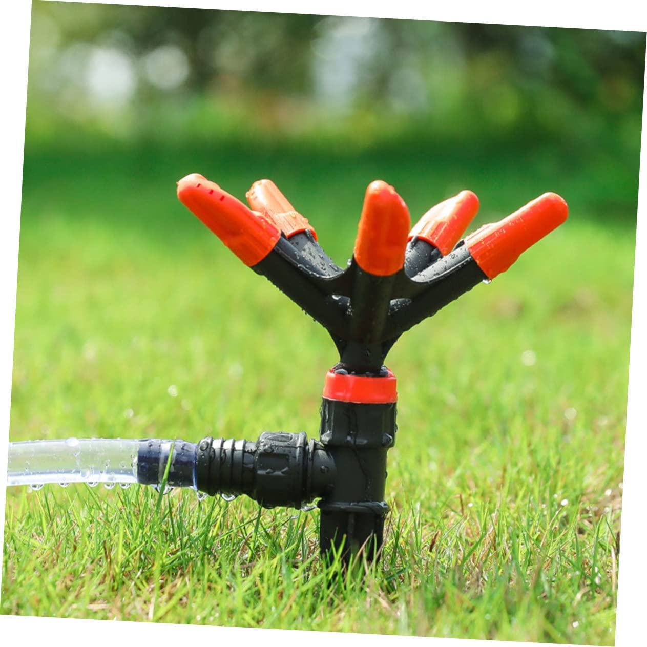 Toddmomy Irrigatori Rotanti Automatici Da 5 Pezzi Per Prati Irrigazione Del Prato Irrigatori Per Per Giardino Di Irrigazione Per Prato Per Giardino