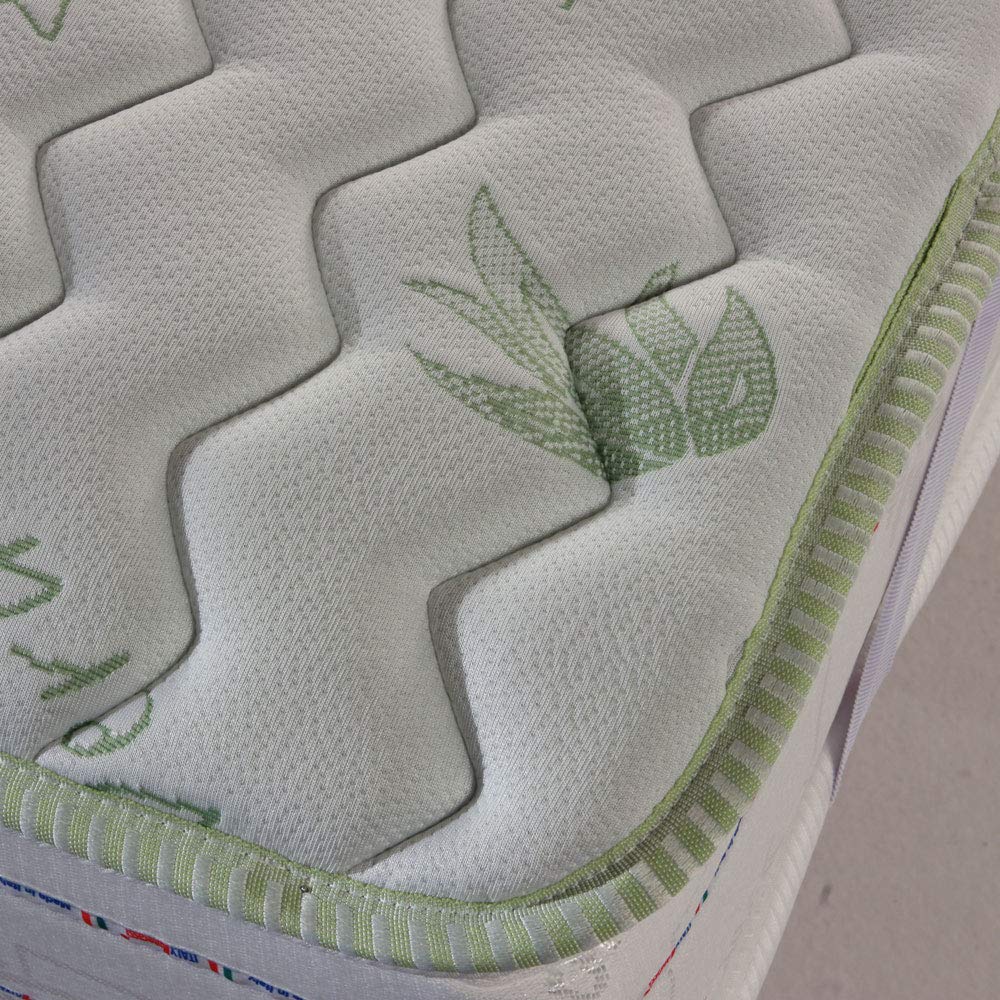 ITALYMATERASSI Sur-matelas en mousse à mémoire de forme avec tissu à l’aloe vera 110_x_190_cm H_2_cm