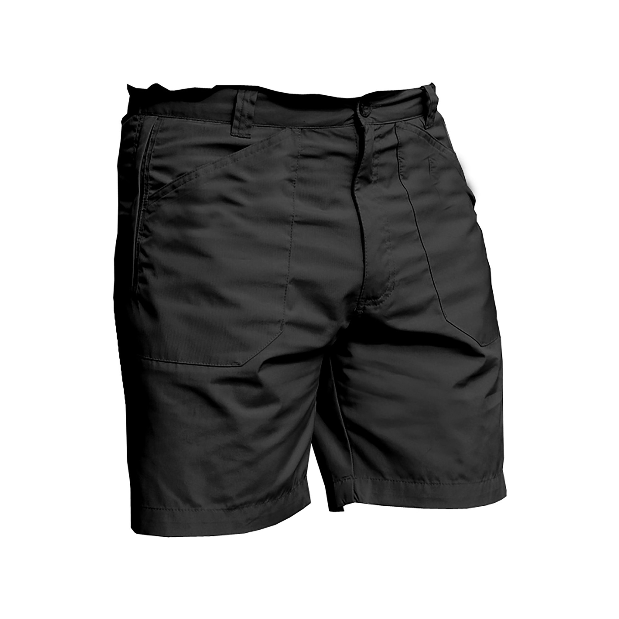 Regatta Action Shorts - Mens Waterproof Polycotton Shorts - Black 34inch