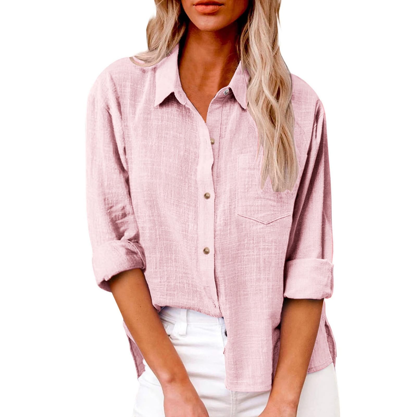 Blusa informal de mujer suelta para el trabajo y fiestas de fin de semana 8