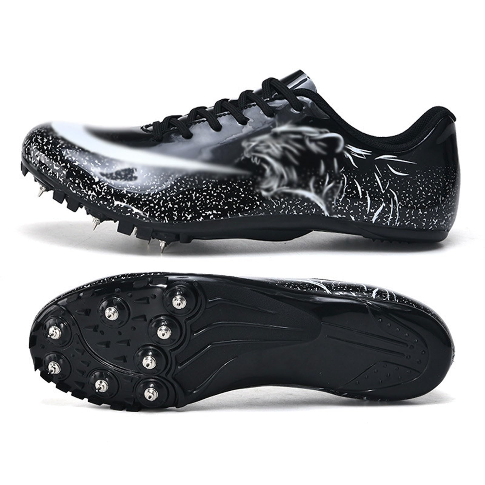 Hombre y Mujer Zapatillas De Atletismo Transpirable Antideslizante al Aire Libre Sprint de Pista y Campo Zapatillas,para Correr Fitness Atlético Gimnasio Zapatillas Exteriores