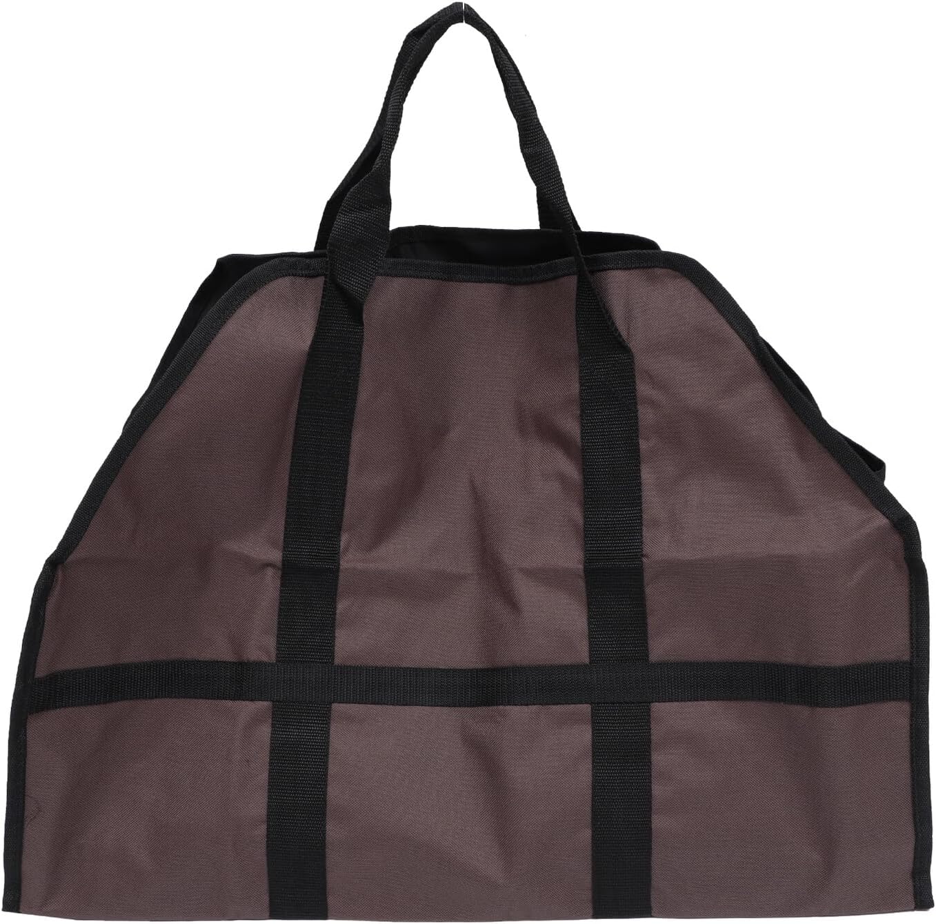 UKCOCO Large-Capacity Firewood Tote Bag 61x29x41.5cm Sturdy Oxford Cloth Log Carrier Portable Wood Storage Bag for Outdoor Camping and Fireplace Use