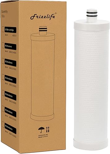 Miniatura 3 de Frizzlife FZ-2 Cartucho de filtro de repuesto para MP99, MK99, MS99 para debajo del fregadero y filtro MV99 RV - Paquete de 2