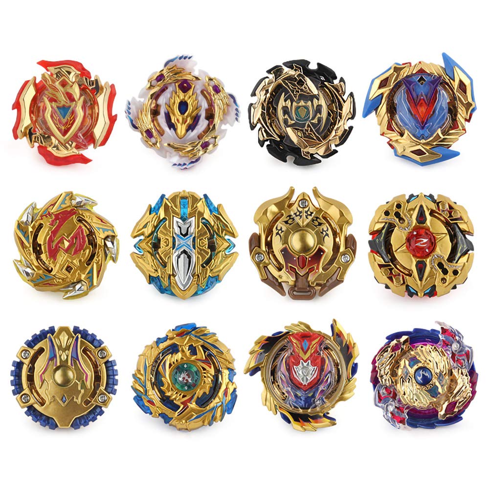 Set De 8 Toupies Combat Métalliques 4D - Avec émetteurs Et Lanceurs Améliorés, Pour Enfants à Partir De 6 Ans - 3