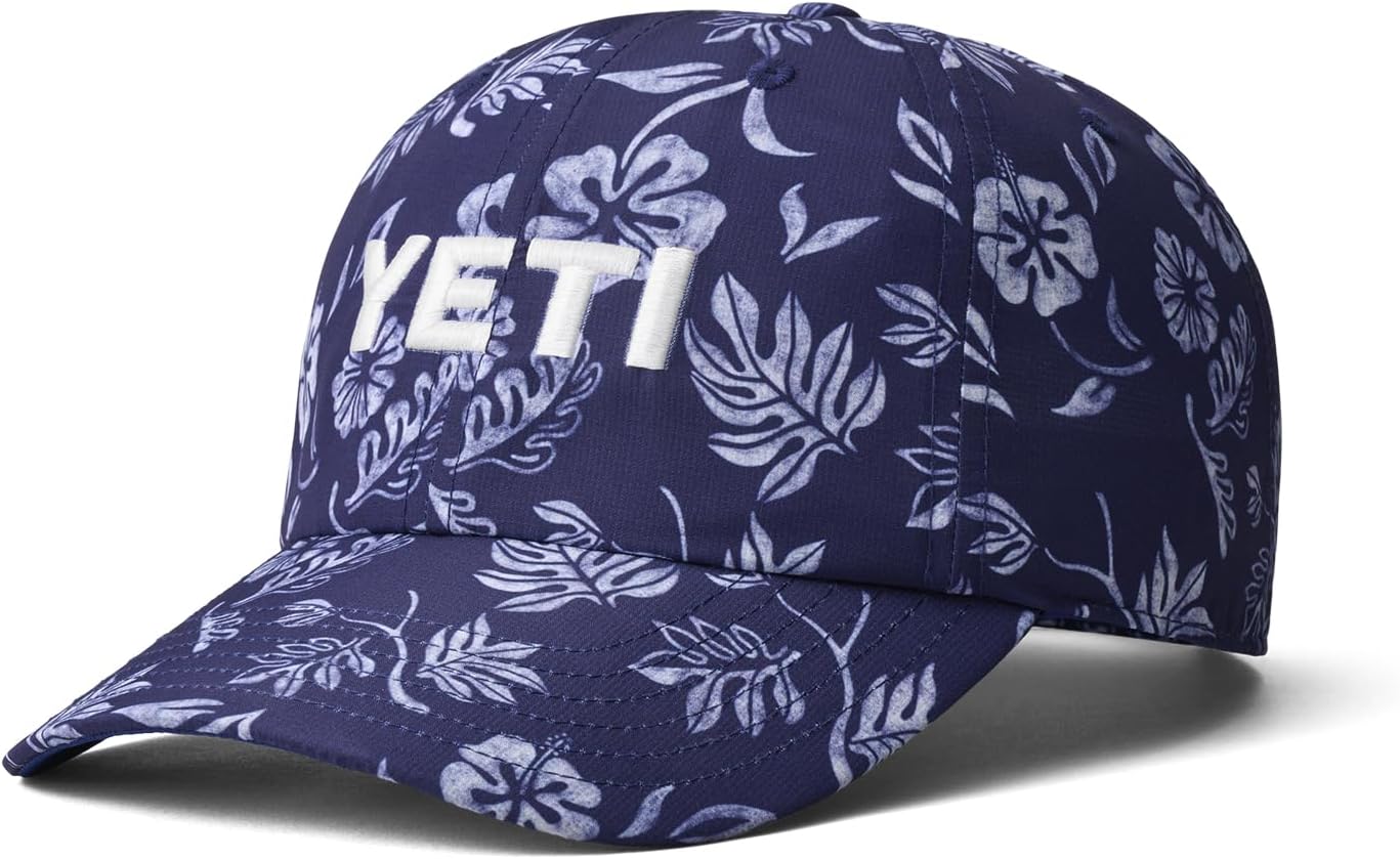 YETI Floral Print Baseball Cap