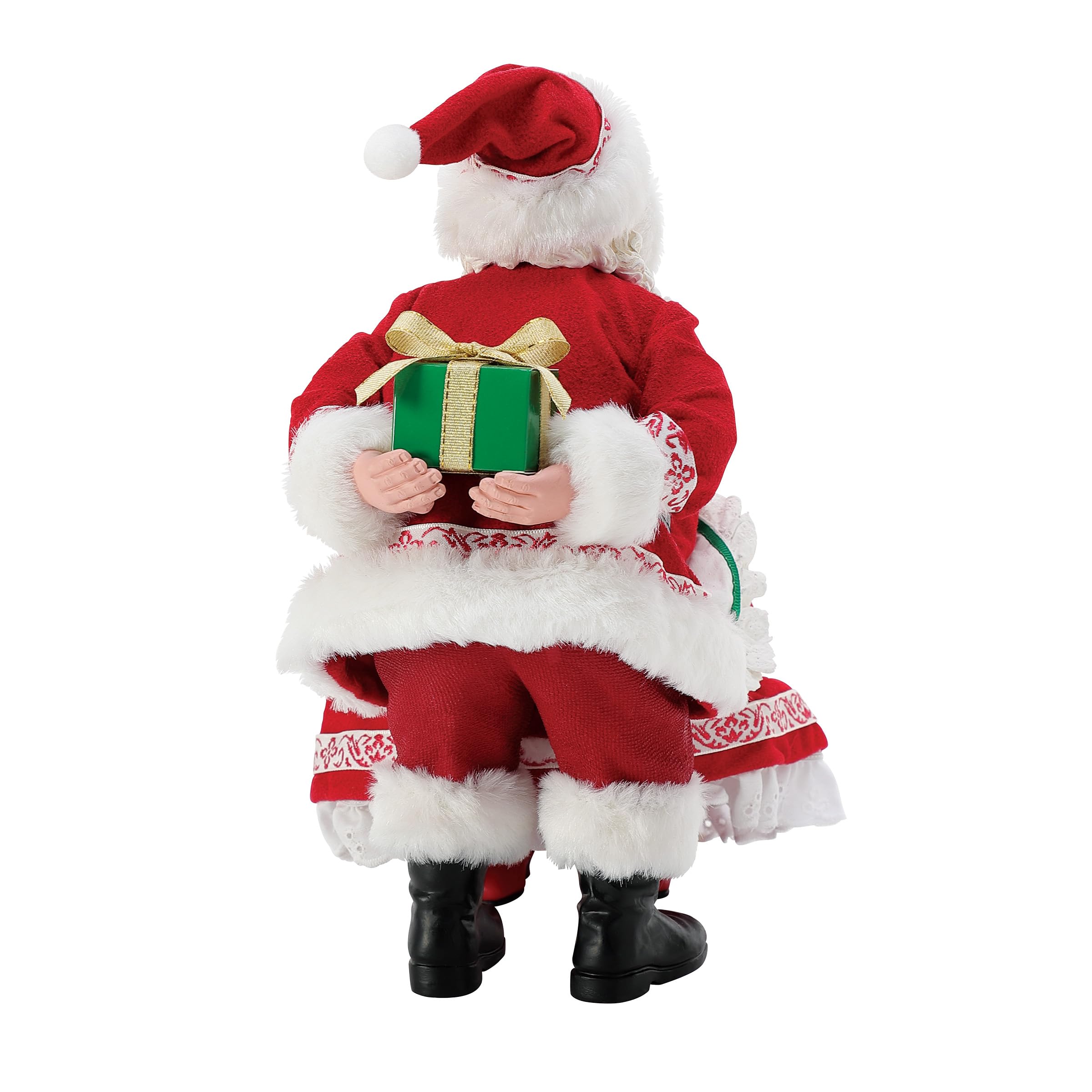 Department 56 Possible Dreams Christmas Traditions Ensemble de Figurines Père Noël et Mme Claus Northpole Sweethearts Multicolore 25,4 cm