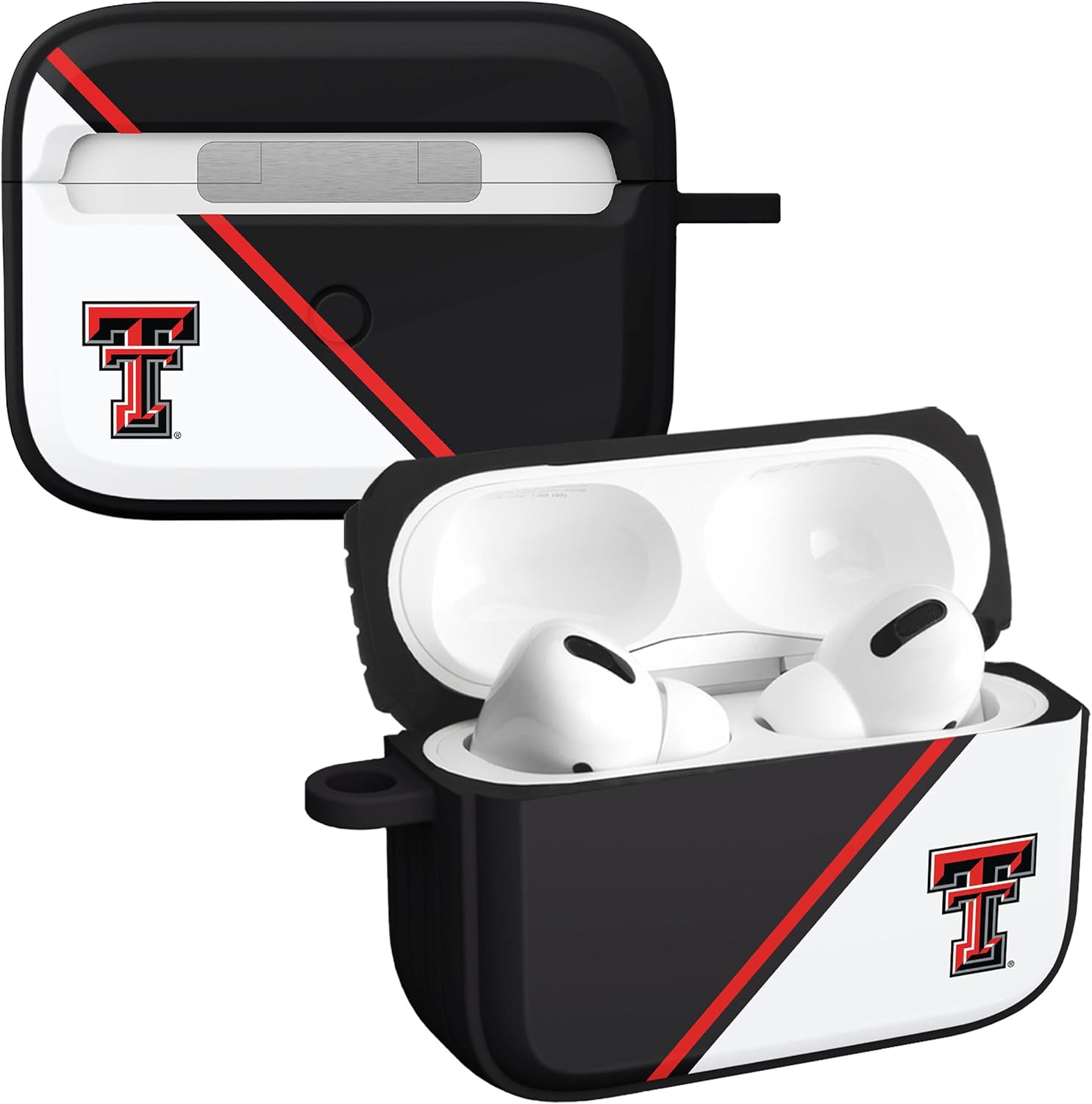 Affinity Bands Texas Tech Red Raiders HDX Case Cover Compatible with Apple AirPods Gen 3 (Classic)