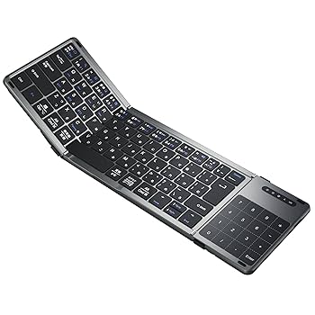 Amazon | 【2025年最新型】EWIN ワイヤレスキーボード 折り畳み