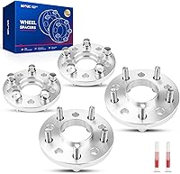 Vista 268 de KAX Espaciadores de rueda 4x4, adaptadores de espaciadores de rueda de 1" con pernos de 1/2" x20, diámetro del cubo de 59 mm, 2 piezas para Xpress
