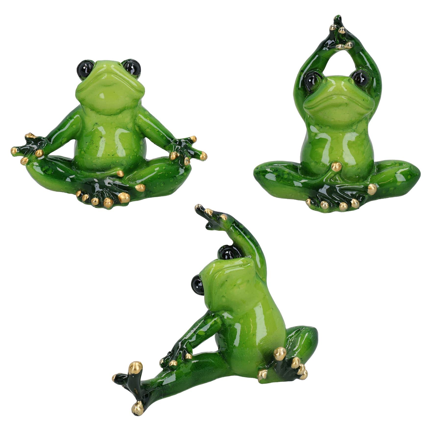 Amazon.com: AB Tools Yoga Frogs Toad Zen Ornament Statue