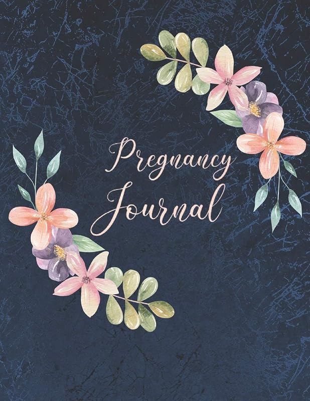 Pregnancy Journal: Pretty Floral Journal Notebook Memory Book Diary Belly Book For Moms-To-Be