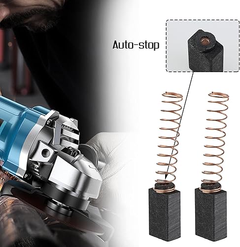 Miniatura 3 de SING F LTD 4 pares de cepillos de carbono para lijadora de 0.551 x 0.315 x 0.197 in compatibles con Festool ETS 1503 EQETS 1503 EQ-C ES 1505 EQ-CETS