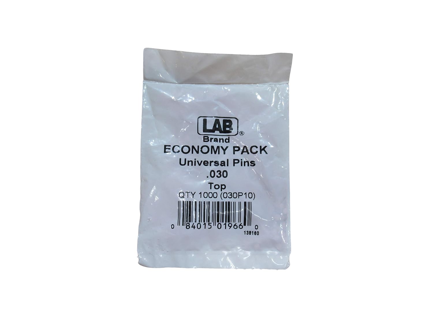 L.A.B.2 0.030T Straight Brass Lock Pin Economy Pack of 1000 Pins for Door Lock Replacement Parts