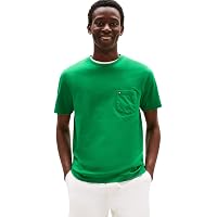 Tommy Hilfiger Uomo T-Shirt Maniche Corte Essential con Taschino sul Petto