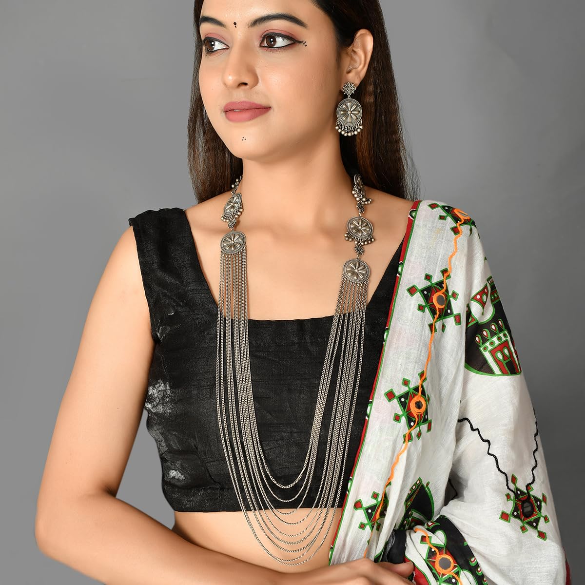 Nrityotsava Aisha Ghungroo Necklace Set