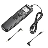 Neewer Shutter Release Timer Remote Control Cord Compatible with Canon EOS 550D/Rebel T2i, 450D/Xsi, 400D/Xti, 350D/XT, 300D 60D 600D 500D 1100D 1000D 10D 20D 30D 40D 50D