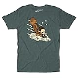 theCHIVE Less Than 12 Parsecs Han and Chewie Cal and Hobbs T-Shirt
