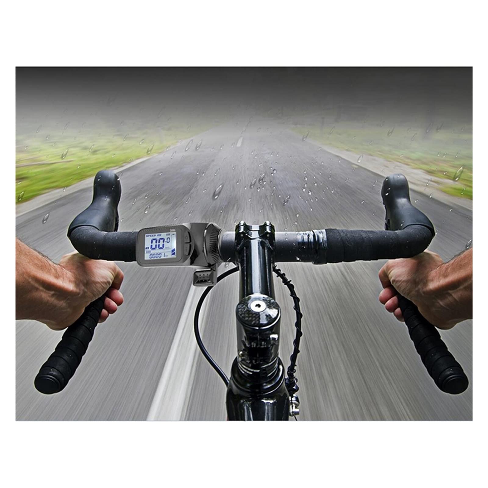 2 4V / 36V / 48V S886 LCD Panneau d'affichage Panneau d'accélérateur for vélos électriques adaptés au Scooter E-Scooter Pièces de Scooter