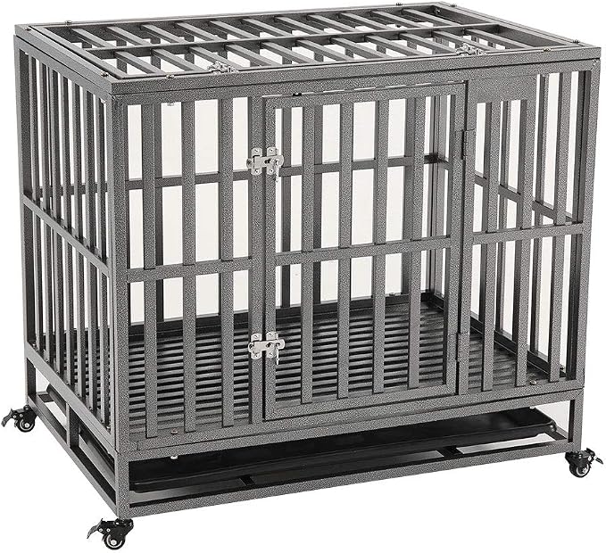 Seau Plat En Acier Inoxydable Pro Select 2 Litres - Anti-Basculement Robuste Pour Clôtures, Cages, Caisses Et Chenils