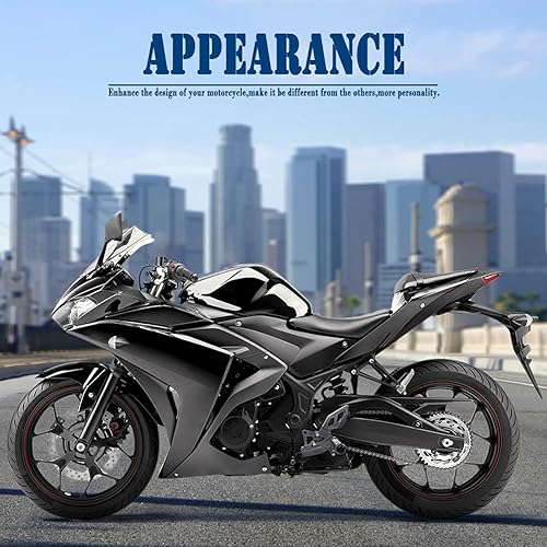 Miniatura 6 de Juego de soporte de estribera para Ya.maha YZFR25 YZFR25 YZFR3 YZF R25 R3 YZF-R25 YZF-R25 YZF-R3 MT 03 25 MT03 MT25 MT-03 MT-25 2014-2023 (Titito)