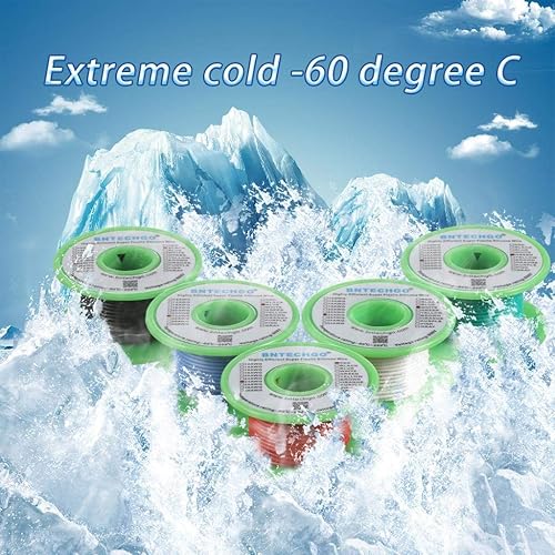 Vista 124 de BNTECHGO Kit de alambre de silicona de calibre 26, 7 colores cada uno de 25 pies, alambre de cobre estañado trenzado flexible de 26 AWG