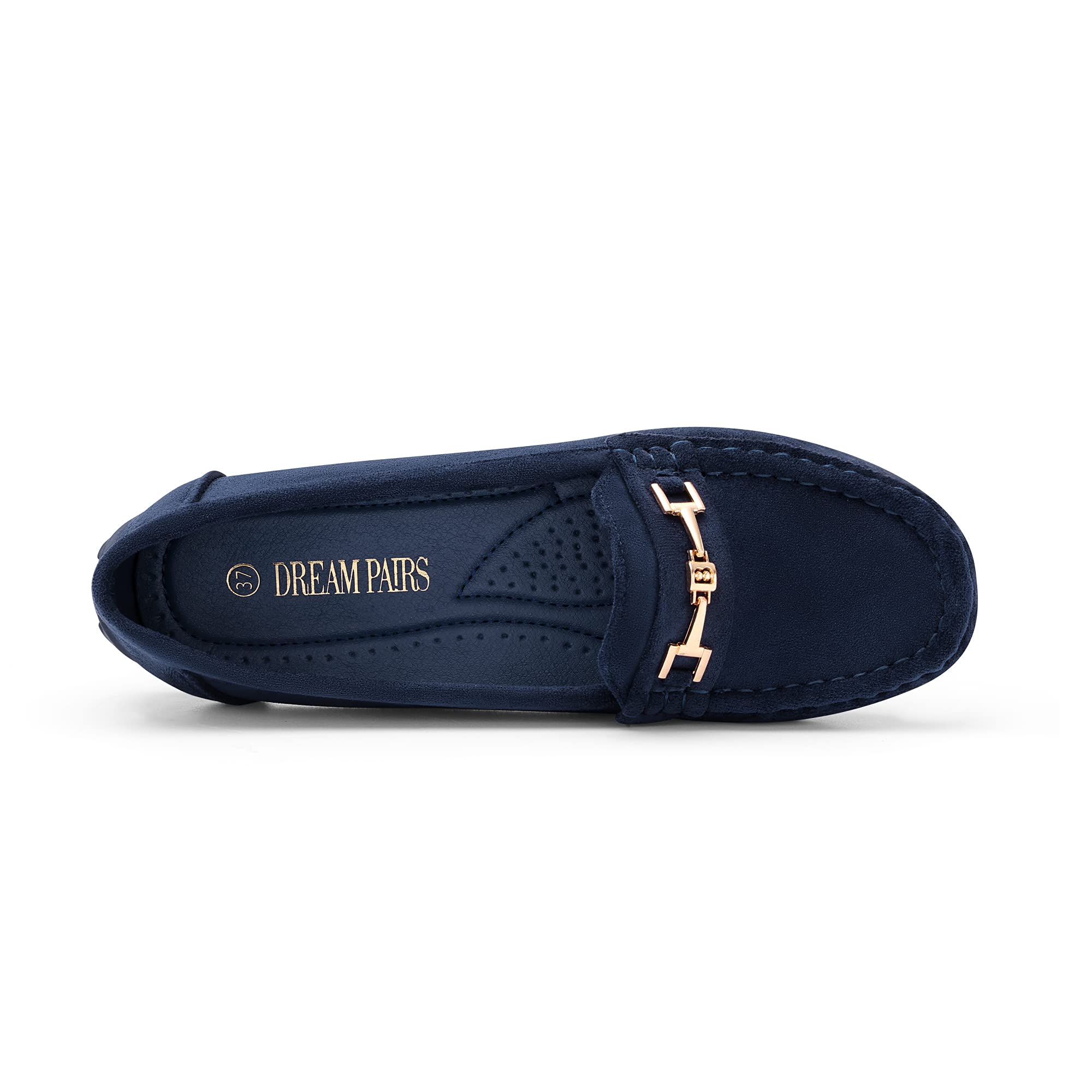 DREAM PAIRS Mokasyny dla kobiet damskie mokasyny wsuwane wygodne buty szkolne do chodzenia płaskie buty do jazdy pielęgniarką