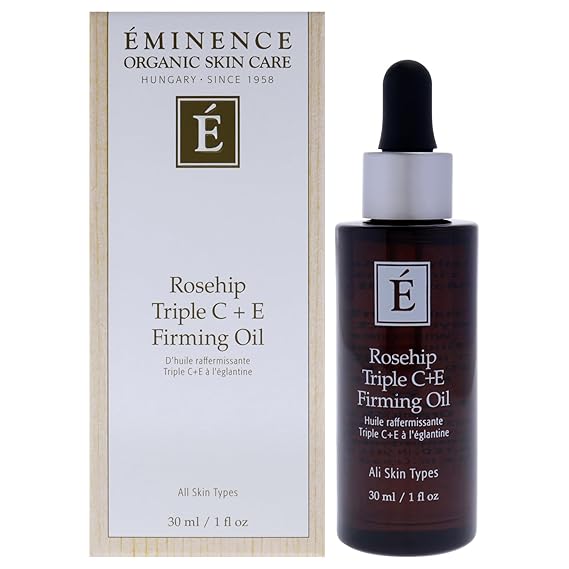 Eminence Rosehip Triple C Plus E Firming Oil for Unisex - 1 oz Oil