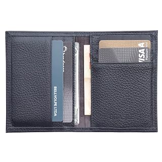 Carteira Slim Masculina de Couro Legítimo