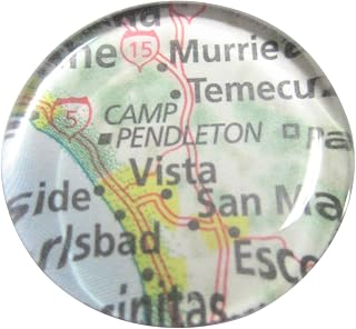 Kiola Designs Camp Pendleton Map Pendant Magnet