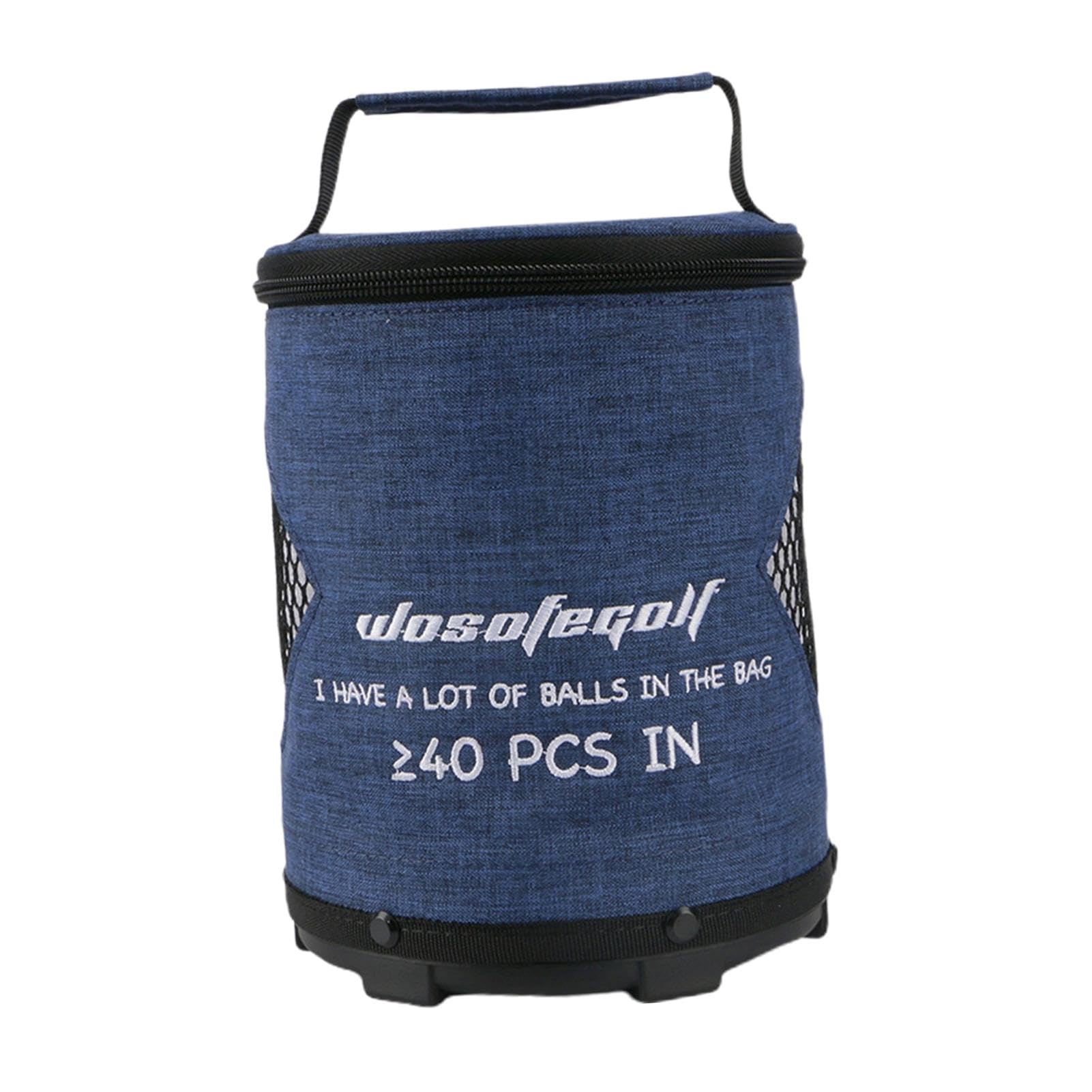 Uitseld Golf Ball Bag Lightweight Portable Multi-Pocket Storage Pouches