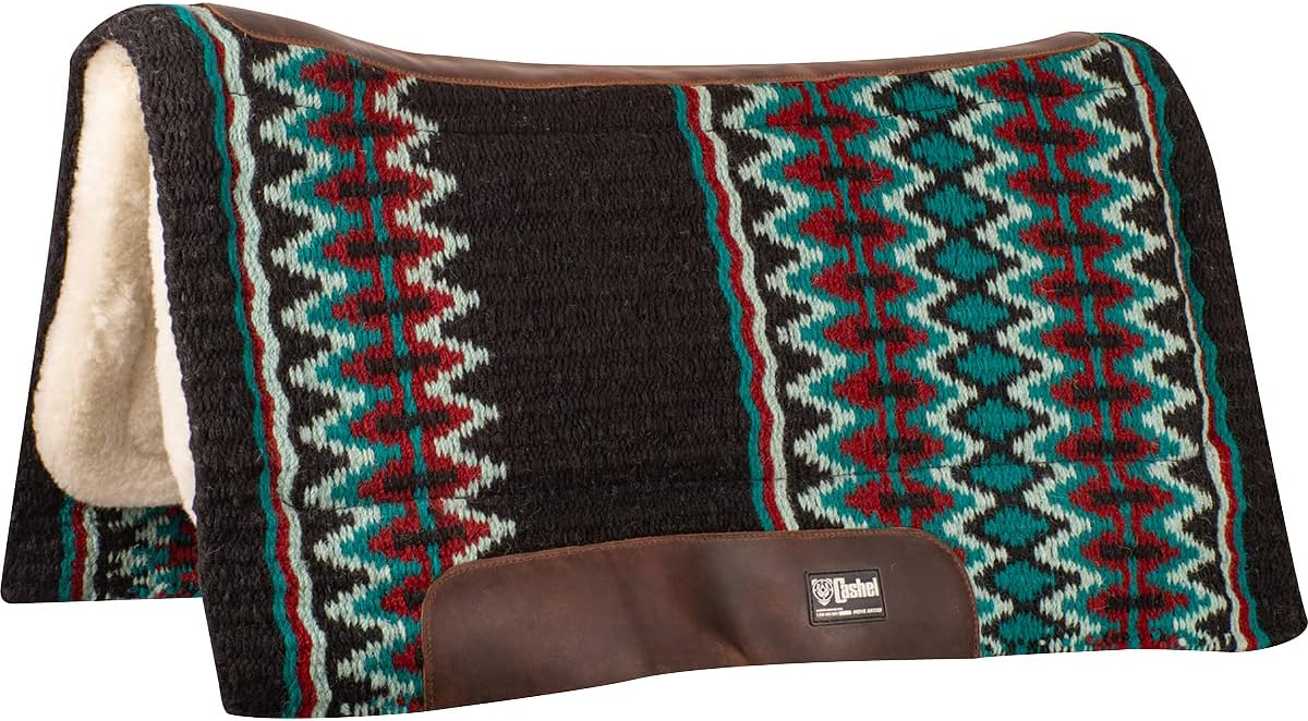 Cashel Performance Blanket Felt Pad 34×36 Teal