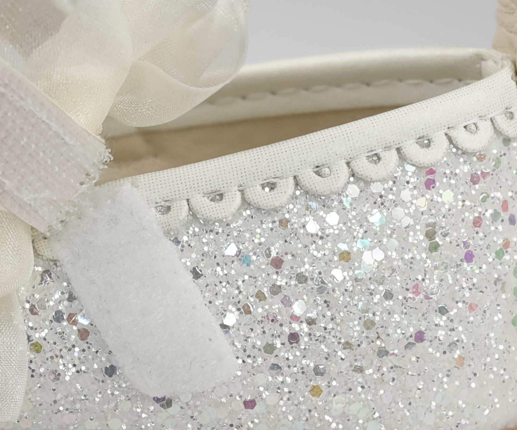 Scarpe Mary Jane per Bambina Ragazza Infradito con Brillantini Glitter