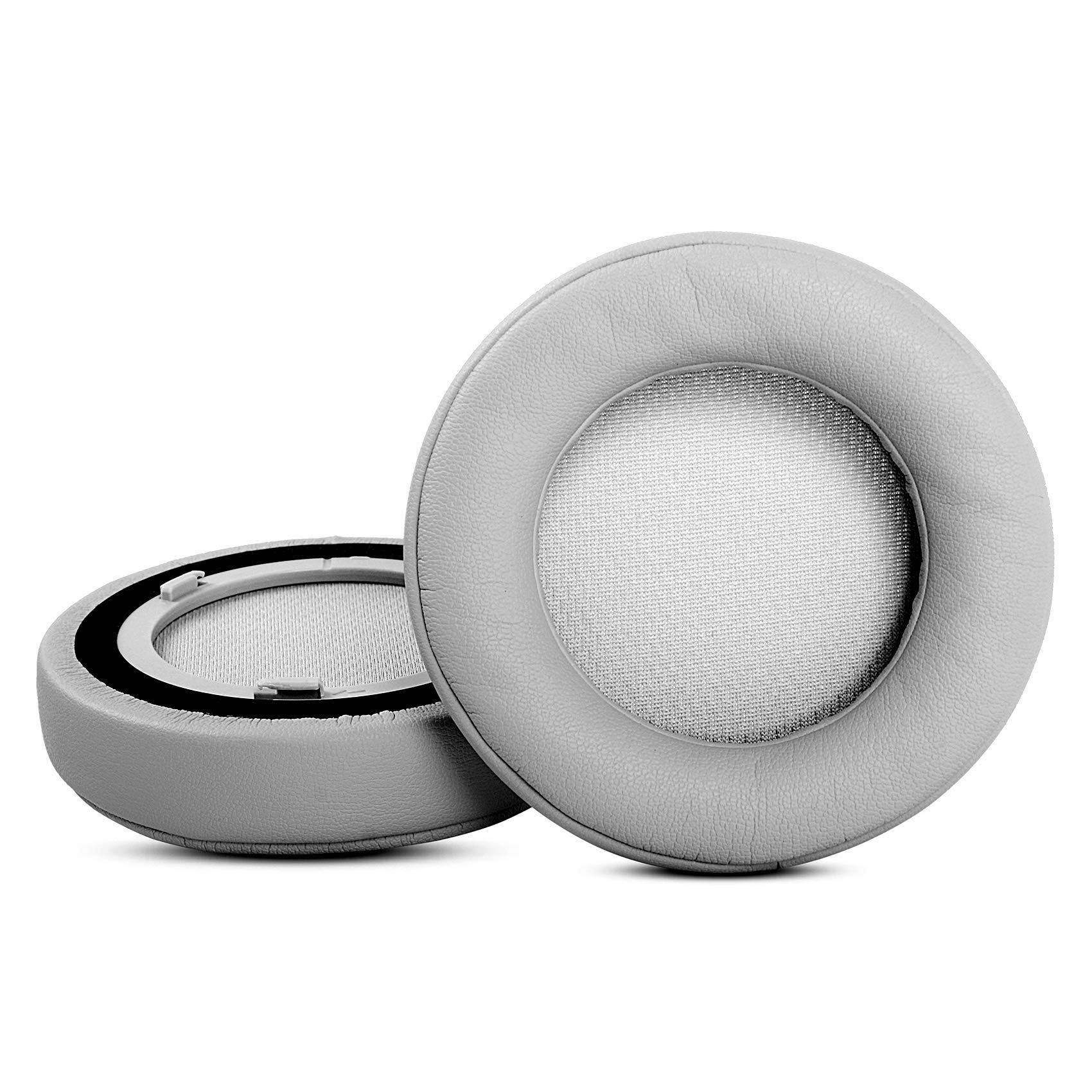 YunYiYiReplacement Ear Cushion Ear Cups Compatible with Corsair Virtuoso RGB Wireless SE Gaming Headset Memory Foam Ear Cover Repair Parts (Grey/Plastic Ring)