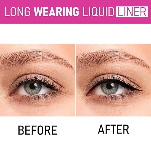 Miniatura 3 de Boobeen Delineador de ojos líquido negro, delineador de ojos impermeable con punta de precisión, delineador de tinta de larga duración, secado rápido