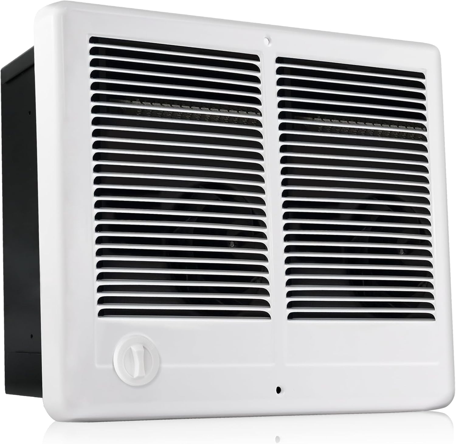 CSTC402TW Twin Electric Wall Heater(Part: 67527) with Thermostat -240/208V, 4000/3000W, 13648/10236 BTU Ideal for Large Rooms & Open Spaces, With High-Temp Safety Protection
