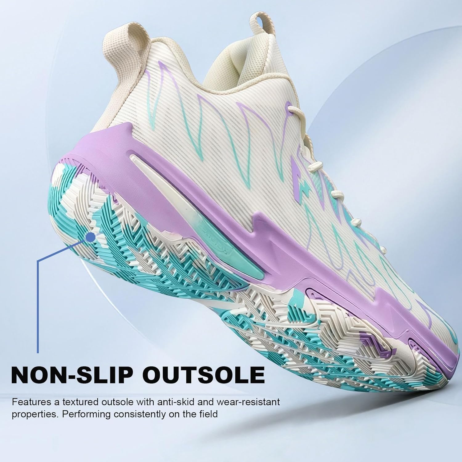 MAIZUN Womens Basketball Shoes Fashion Lightweight Breathable Basketball Shoes for Women Non-Slip Cushioning Outdoor Workout Sneakers for Running Walking Sports Training