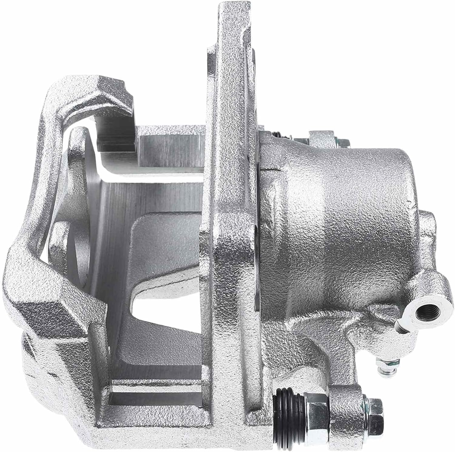 A-Premium Disc Brake Caliper Assembly with Bracket Compatible with Select Fiat and Jeep Models - 500X 2016-2018, Renegade 2015-2018 - Front Right Passenger Side