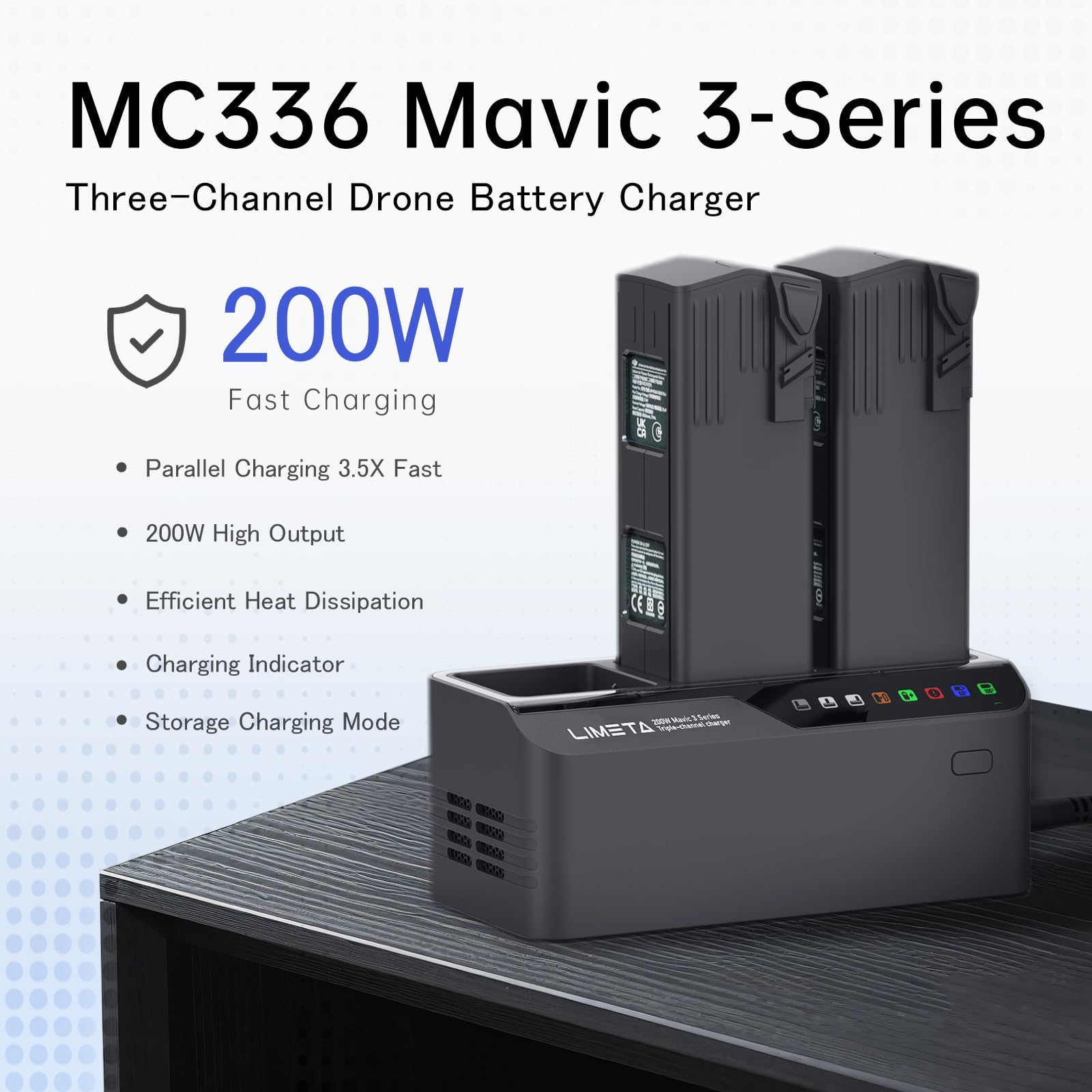 Amazon.com: LIMETA 200W Mavic 3 Series Fast Battery Charger