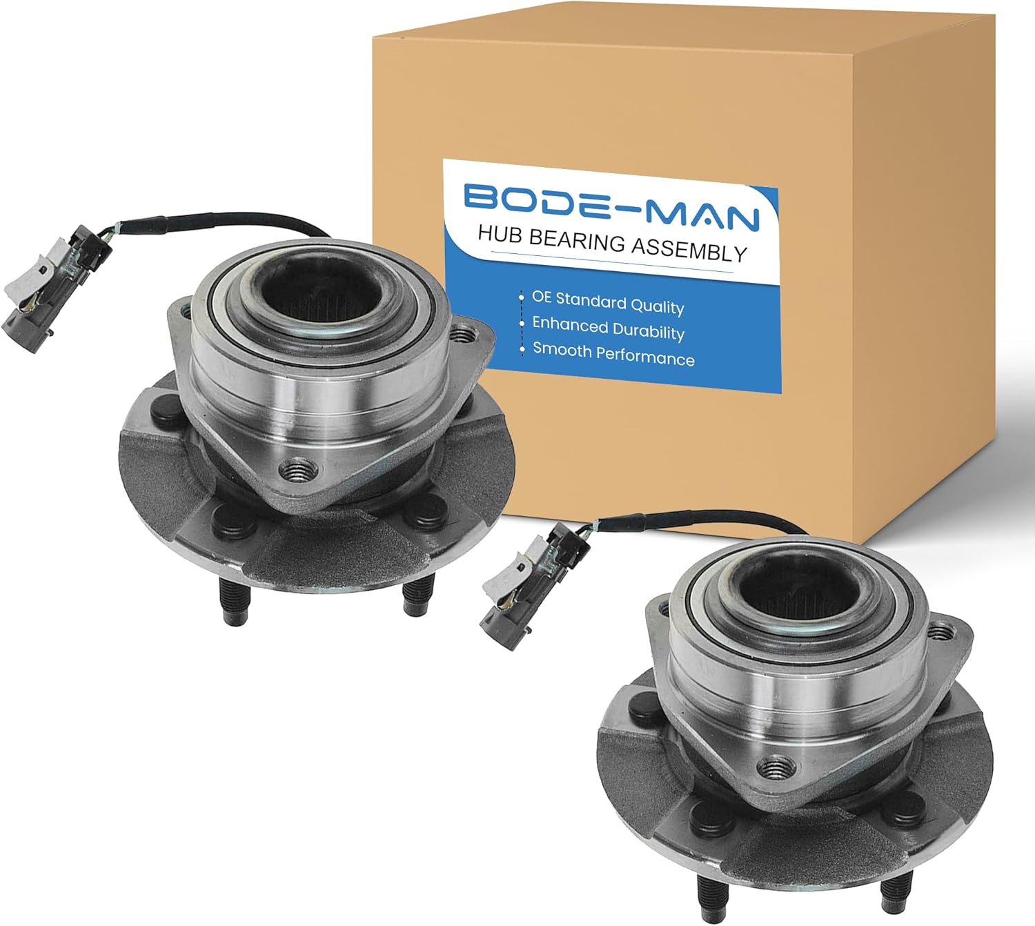 Pair Front Wheel Hub & Bearing Assembly for 2005-2006 Chevy Equinox for 2006 Pontiac Torrent for 2002-2007 Saturn Vue