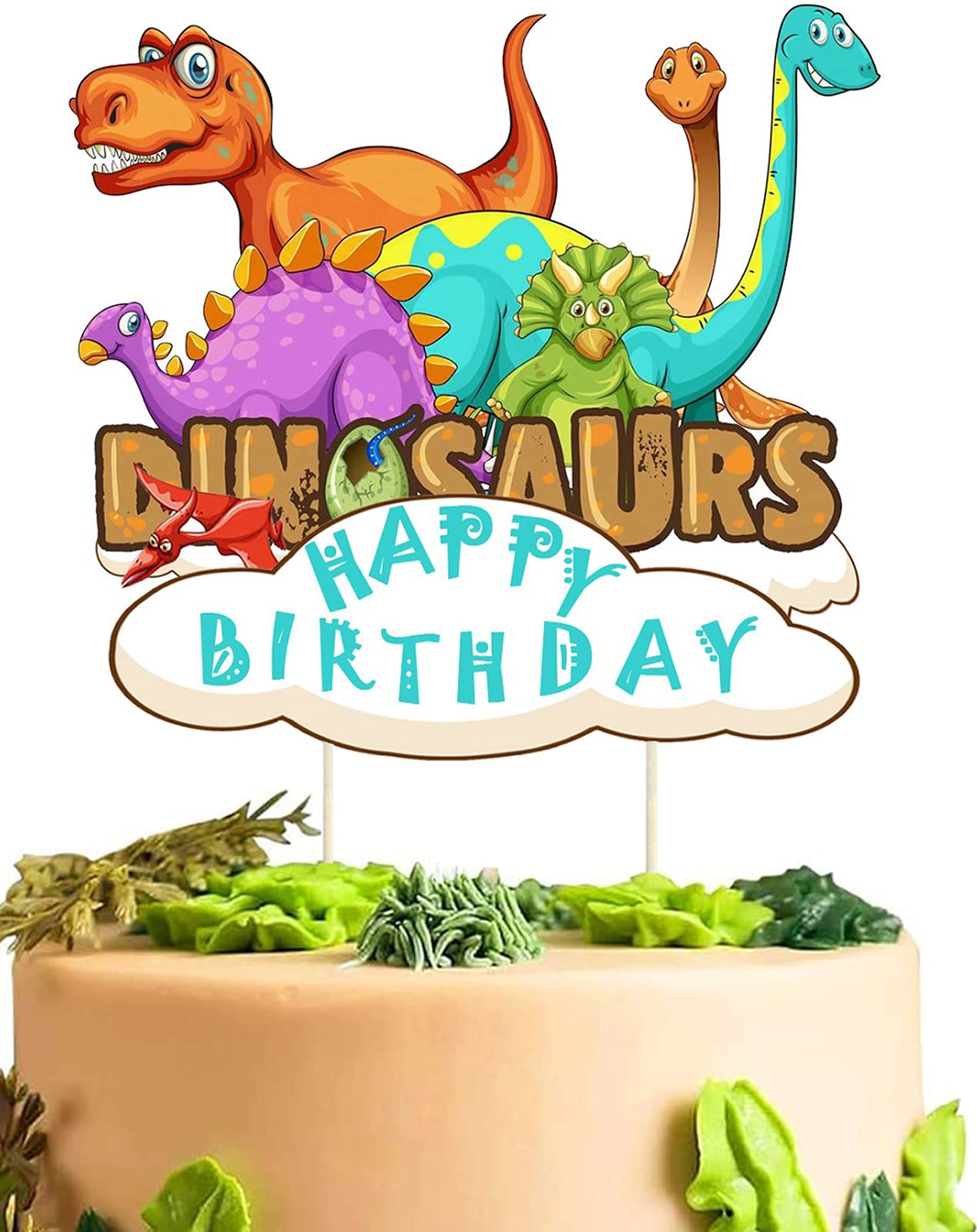 Buy Dinosaur Cake Topper,Dinosaur Birthday Party Decorations Supplies
